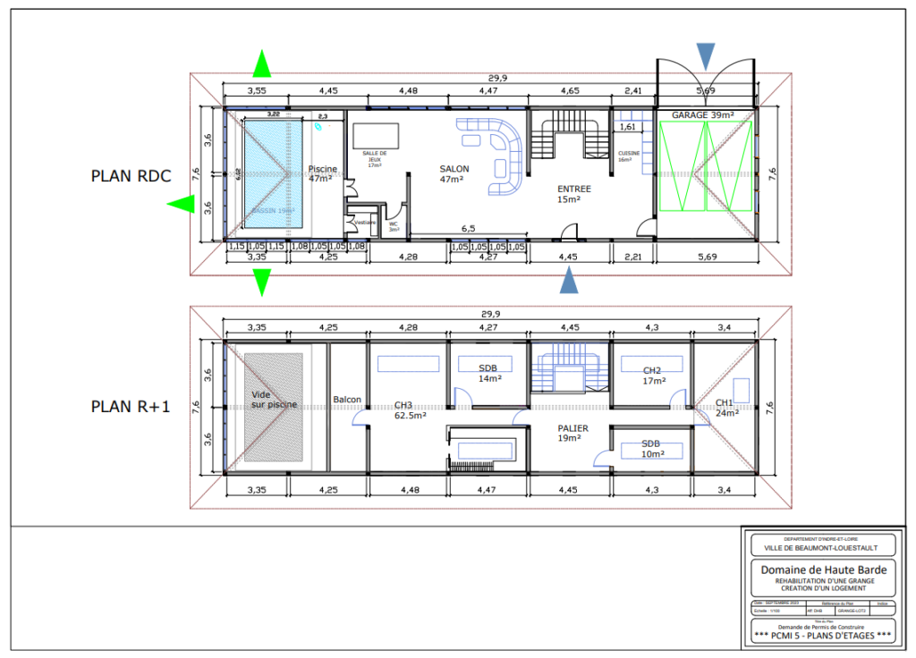 Proposed Floor Plan of Property Grange